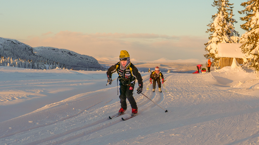 På tur på Langmyra. Foto.